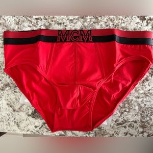 Brand new MCM Briefs Red XL